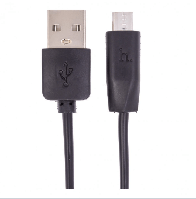 Кабель Hoco X1 USB - microUSB 2.4A (1м, черный)