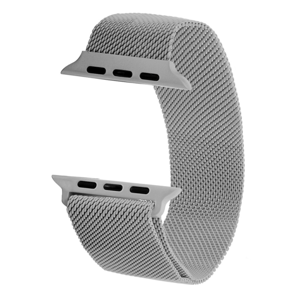 Миланский сетчатый браслет для Apple Watch 38-40-41 мм (Deep gray) - фото 1 - id-p216579671