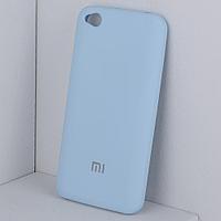 Чехол бампер Silicone Cover для Xiaomi Redmi Go (голубой)