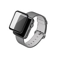 Защитное стекло для Apple Watch 44мм Glass 3D (мягкий край, матовое)