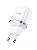 Сетевое зарядное устройство Hoco N4 2 USB (белый)