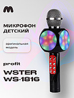 Караоке микрофон WSTER WS-1816 (ORIGINAL) (черный)