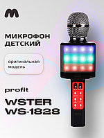 Караоке микрофон WSTER WS-1828 (черный)