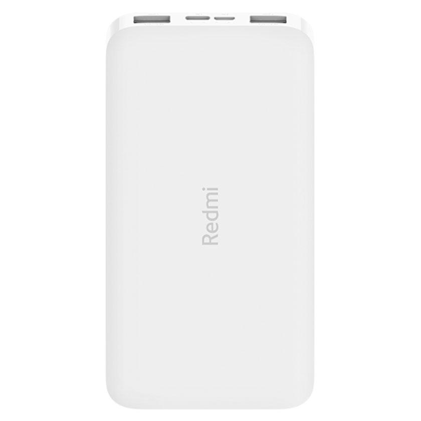 Портативное зарядное устройство Xiaomi Redmi Power Bank 10000 (белый) - фото 1 - id-p216579124