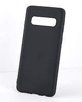 Чехол бампер Matti №2 для Samsung Galaxy S10 (черный)