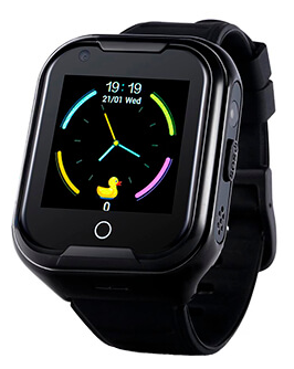 Часы телефон Smart Baby Watch Wonlex KT11 (черный) - фото 1 - id-p216580189