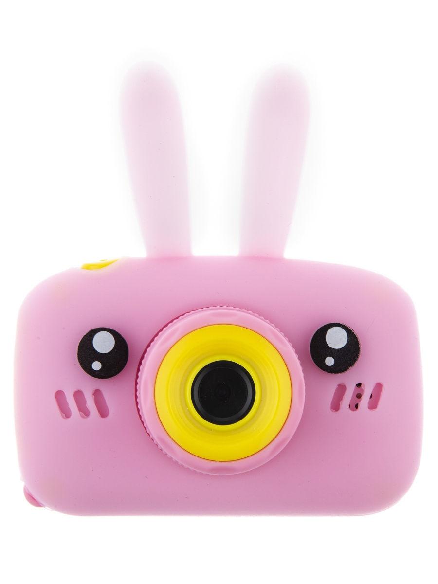 Детский фотоаппарат Smart Kids Camera зайка (розовый) - фото 1 - id-p216580221