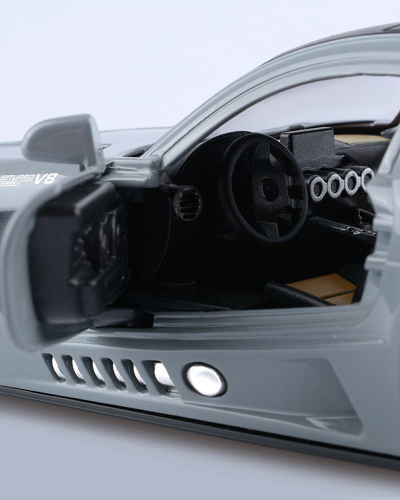 Коллекционная модель автомобиля Mersedes-Bens AMG GT (серый) - фото 4 - id-p216582233