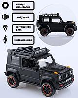 Коллекционная модель автомобиля Suzuki jimny (черный)