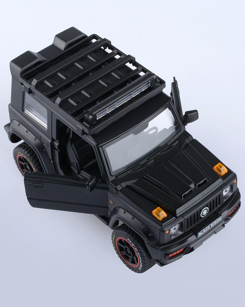 Коллекционная модель автомобиля Suzuki jimny (черный) - фото 2 - id-p216582236