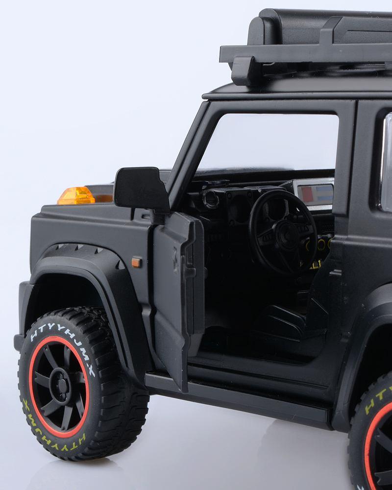 Коллекционная модель автомобиля Suzuki jimny (черный) - фото 4 - id-p216582236