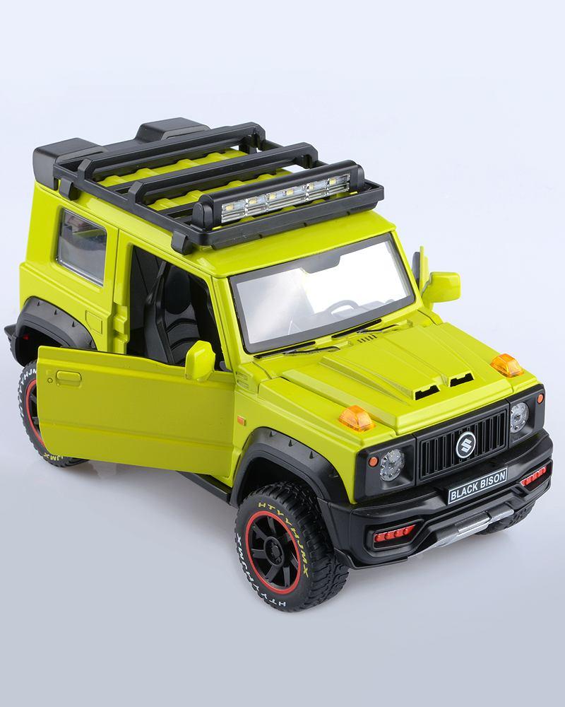 Коллекционная модель автомобиля Suzuki jimny (зеленый) - фото 2 - id-p216582238