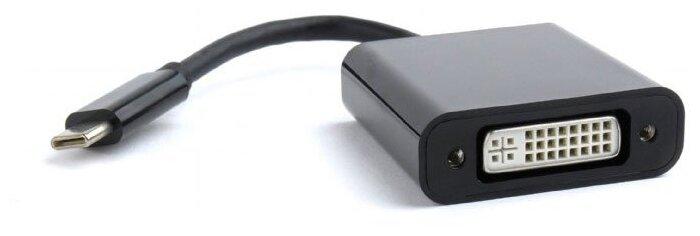 Переходник Cablexpert A-CM-DVIF-01 USB Type-C - DVI-I (0.15 м) - фото 1 - id-p216580254