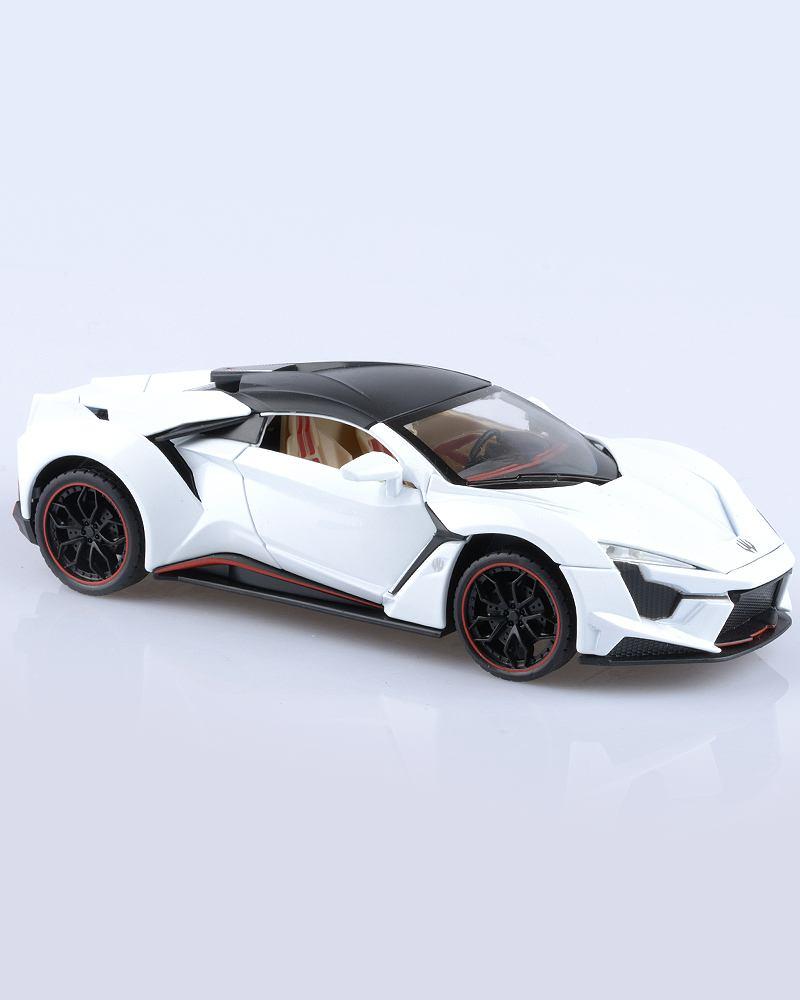 Коллекционная модель автомобиля Lykan FENYR supersport (белый) - фото 2 - id-p216582243