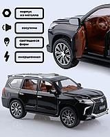 Коллекционная модель автомобиля Lexus Lx 570 (черный)