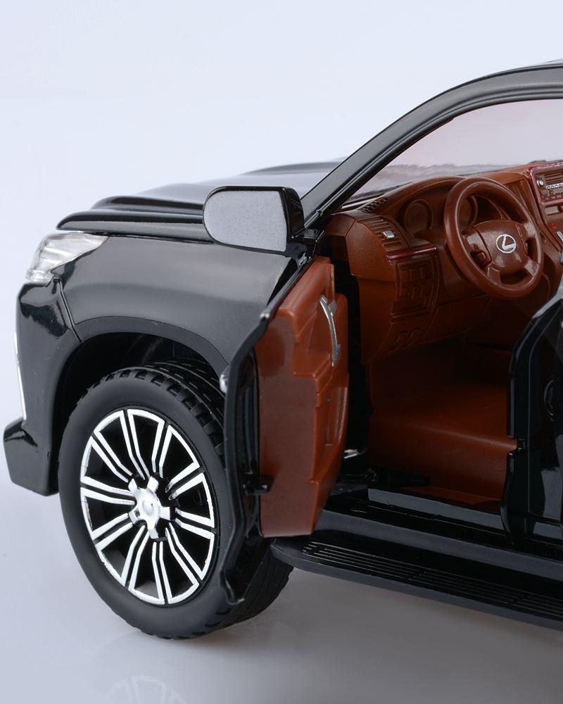 Коллекционная модель автомобиля Lexus Lx 570 (черный) - фото 4 - id-p216582247