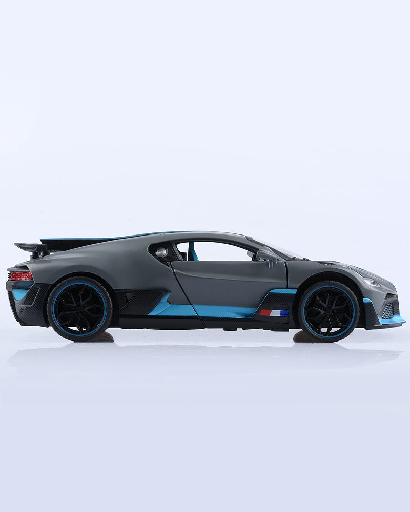 Коллекционная модель автомобиля Bugatti Veyron (серый) - фото 3 - id-p216582255