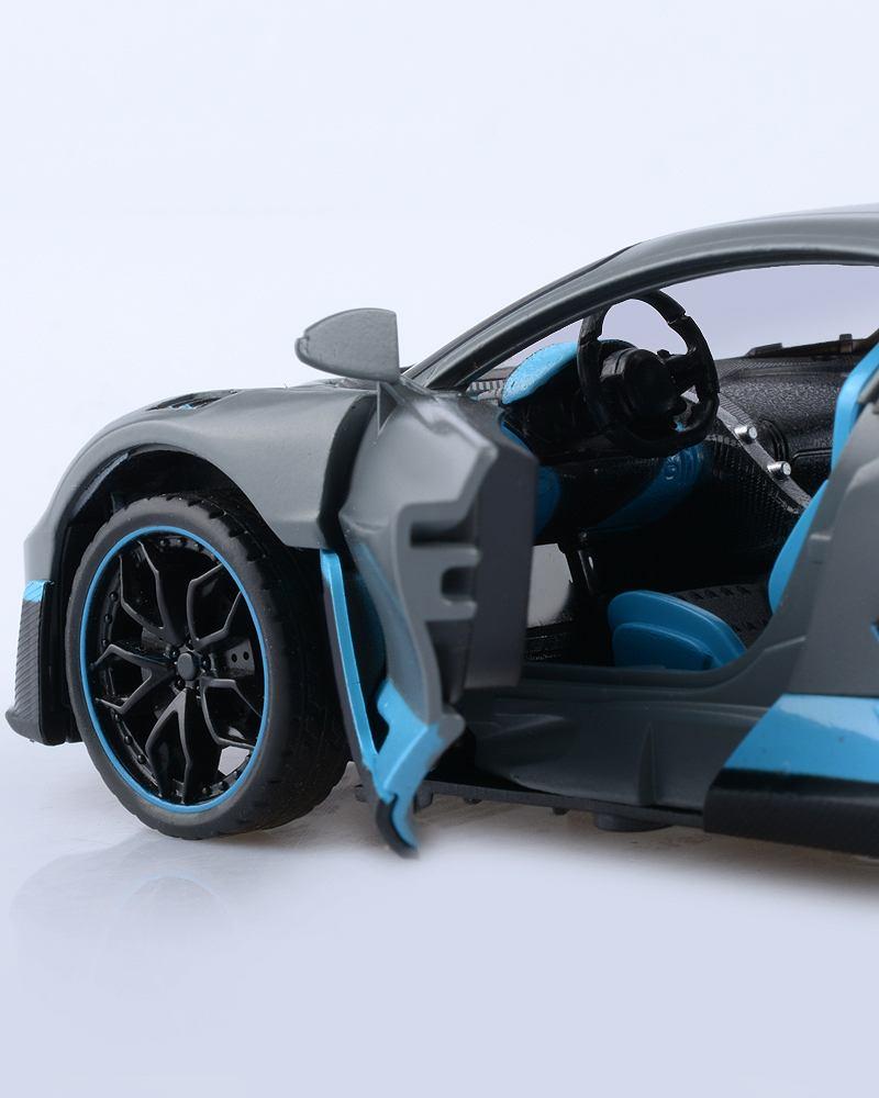 Коллекционная модель автомобиля Bugatti Veyron (серый) - фото 4 - id-p216582255