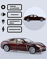 Коллекционная модель автомобиля Porsche Panamera (красный)