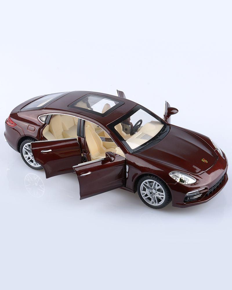 Коллекционная модель автомобиля Porsche Panamera (красный) - фото 2 - id-p216582256