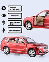 Kоллекционная модель автомобиля BMW X7 (красный)