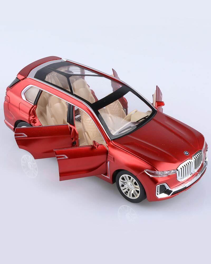 Kоллекционная модель автомобиля BMW X7 (красный) - фото 2 - id-p216582257