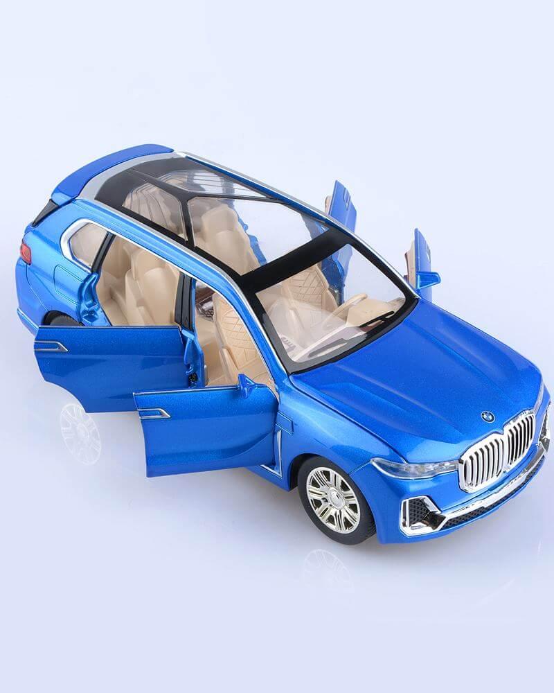 Kоллекционная модель автомобиля BMW X7 (синий) - фото 4 - id-p216582258