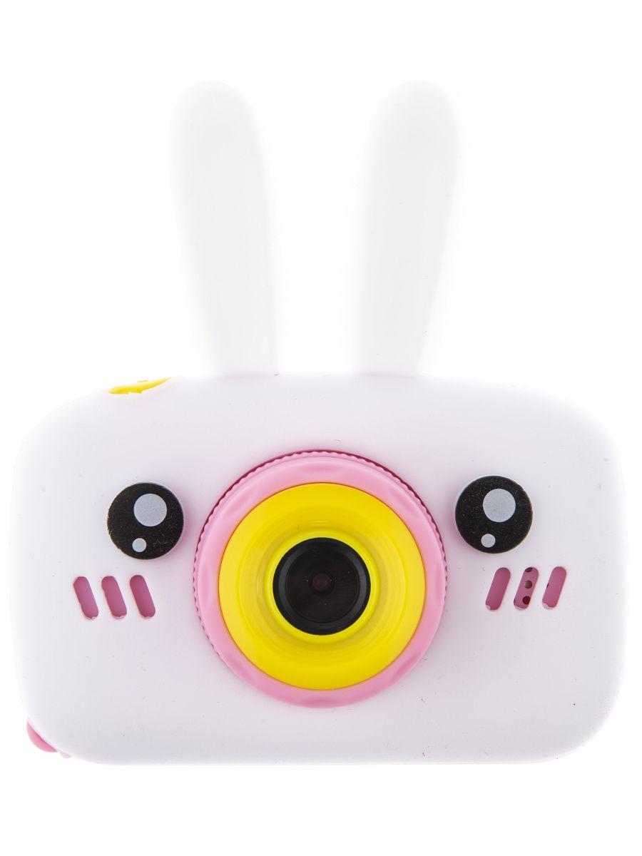 Детский фотоаппарат Smart Kids Camera зайка (белый)