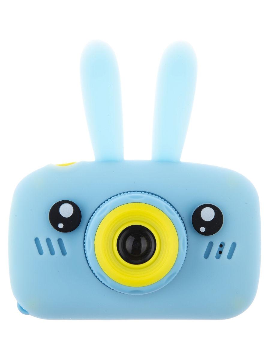 Детский фотоаппарат Smart Kids Camera зайка (голубой)