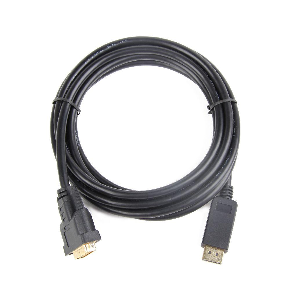 Кабель Cablexpert CC-DPM - DVIM-1.8, DisplayPort (M) - DVI-D Dual Link (M) 1.8м - фото 4 - id-p216580317