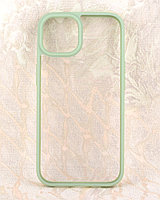 Чехол бампер iPaky Crystal для iPhone 13 (мятный)