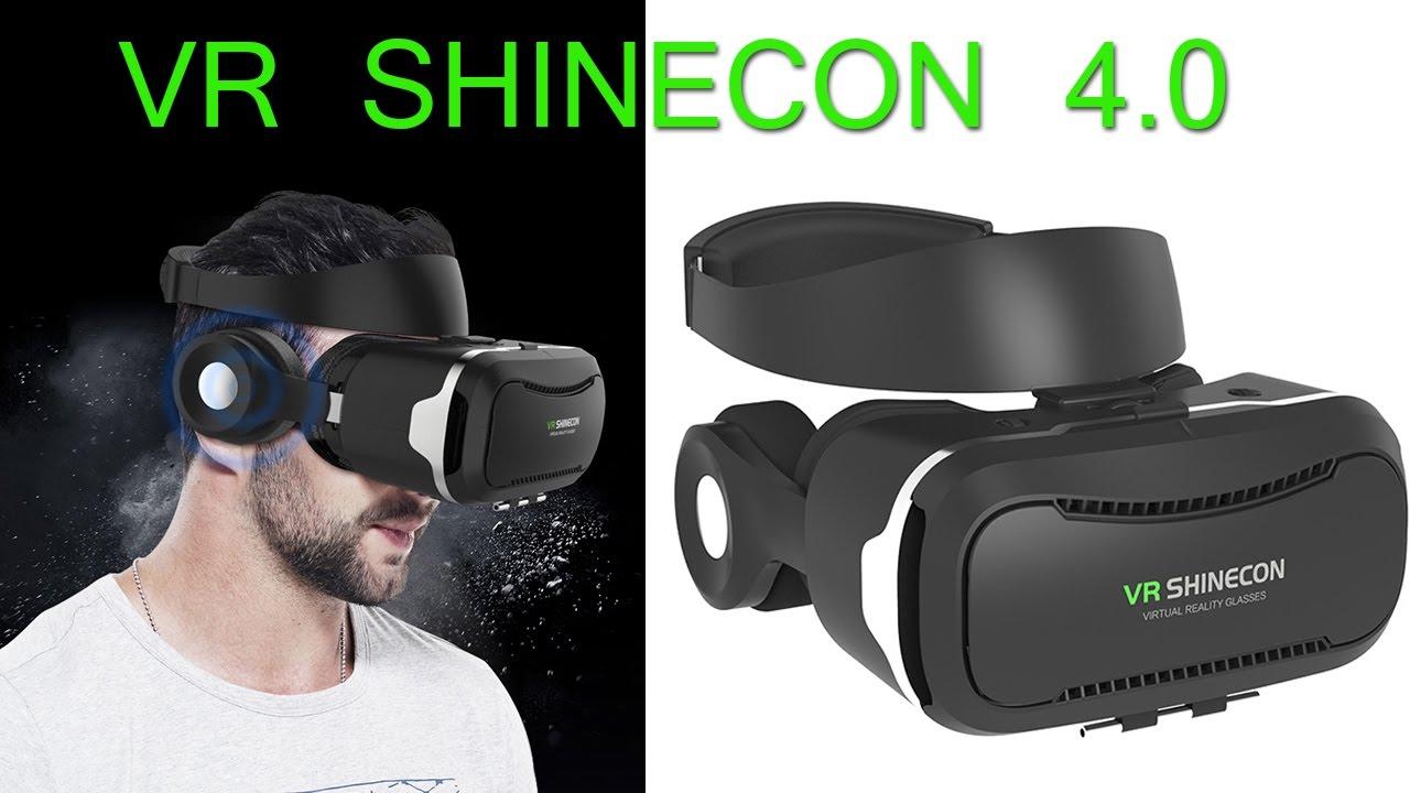 Очки виртуальной реальности VR SHINECON G04A VR 3D - фото 4 - id-p216580333