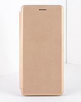 Чехол книжка для Samsung Galaxy S10 lite, A91 lite, M80S (золотой)