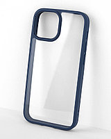 Чехол бампер iPaky Crystal для iPhone 13 mini (темно-синий)