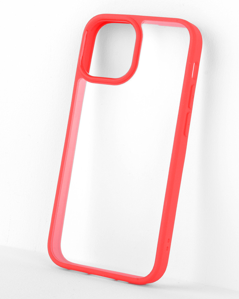 Чехол бампер iPaky Crystal для iPhone 13 mini (красный) - фото 1 - id-p216582299