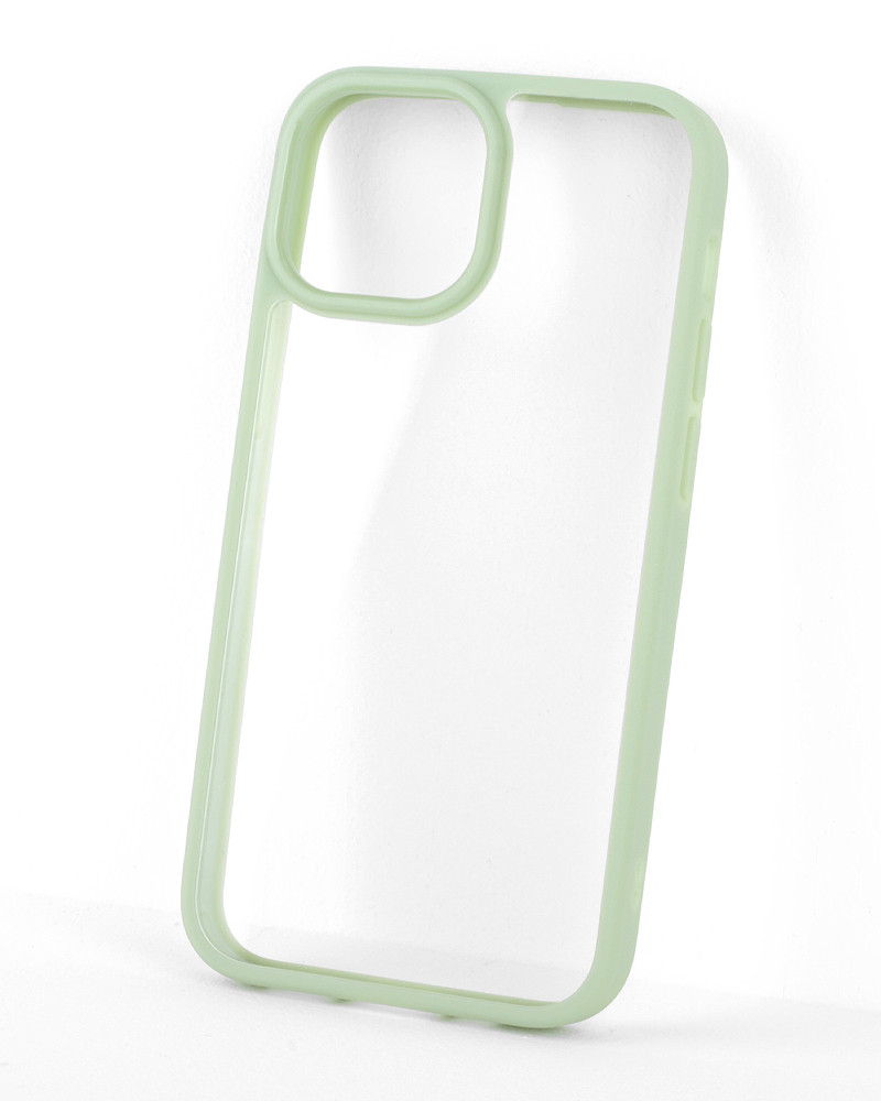 Чехол бампер iPaky Crystal для iPhone 13 mini (мятный) - фото 1 - id-p216582301