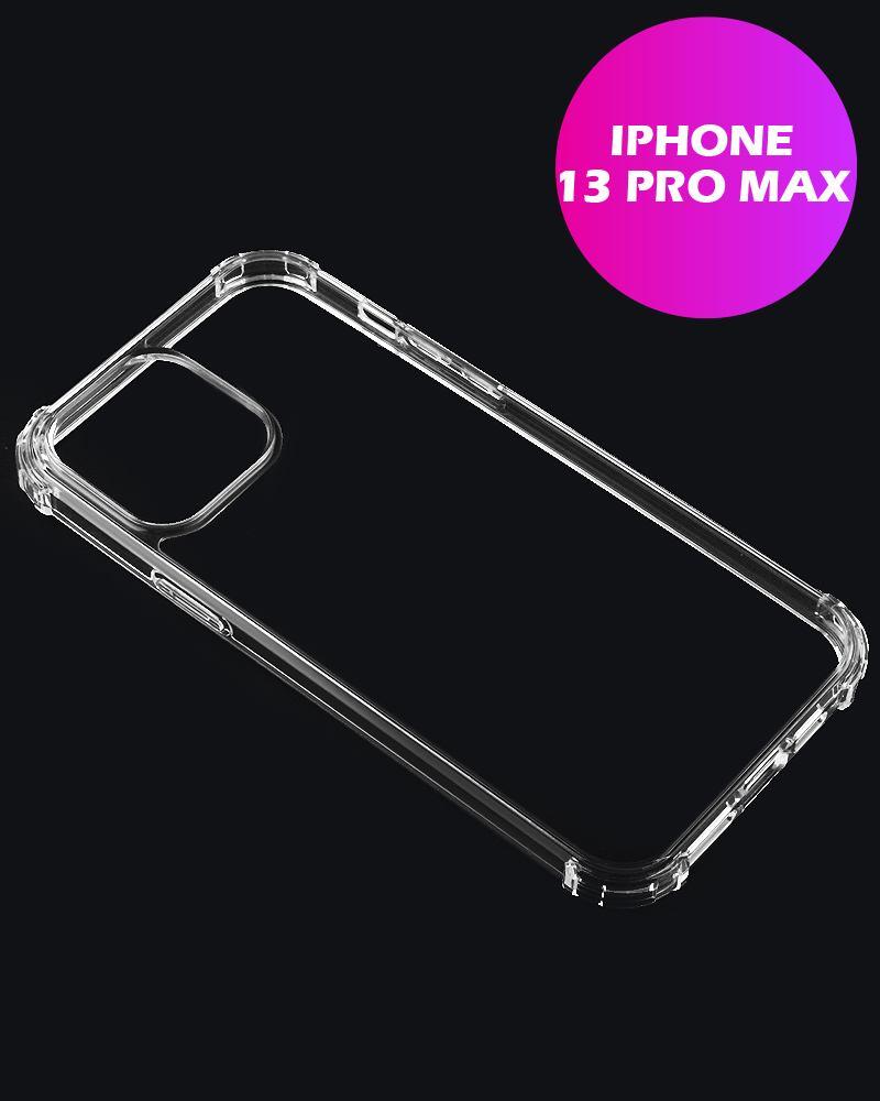 Чехол бампер iPaky Crystal для iPhone 13 Pro Max (прозрачный) - фото 1 - id-p216582308