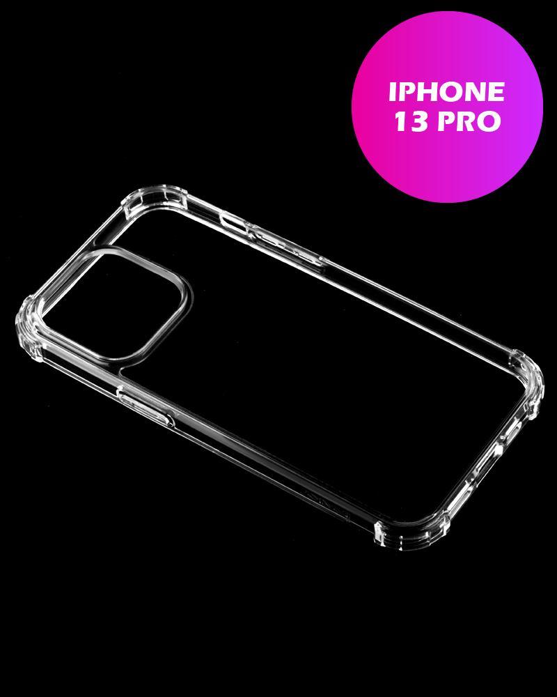 Чехол бампер iPaky Crystal для iPhone 13 Pro (прозрачный) - фото 1 - id-p216582309