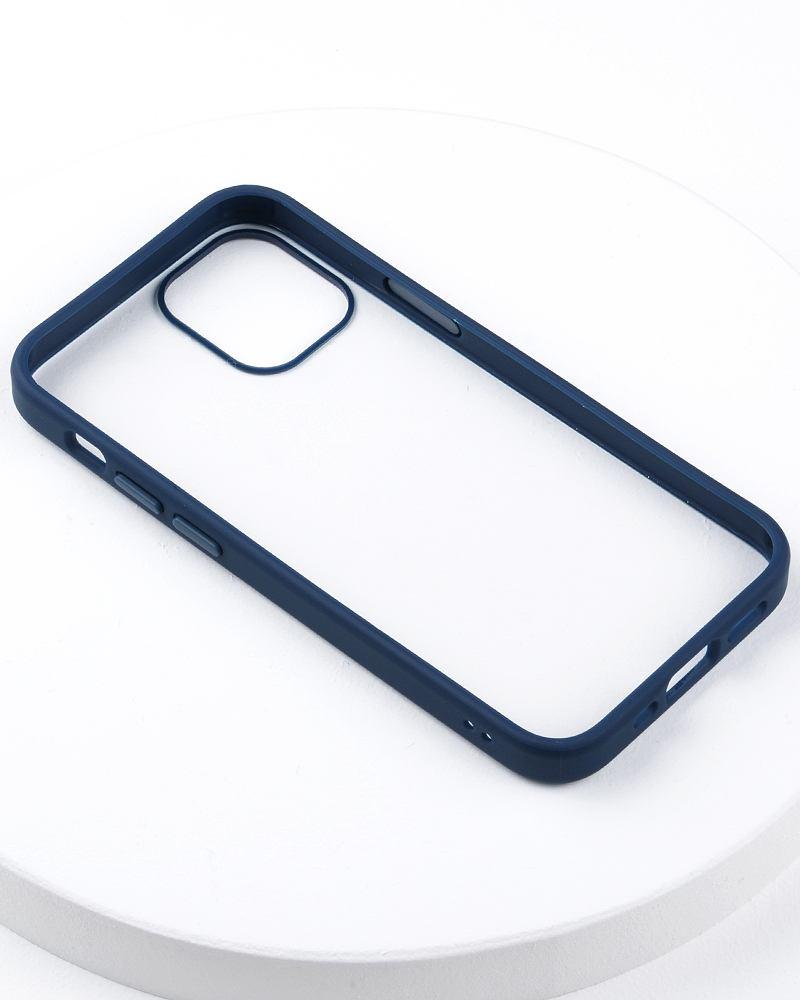 Чехол бампер iPaky Crystal для iPhone 12 mini (темно-синий) - фото 2 - id-p216582310