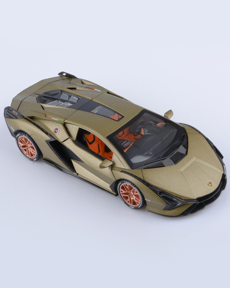 Коллекционная модель автомобиля Lamborghini (зеленый) - фото 2 - id-p216582315