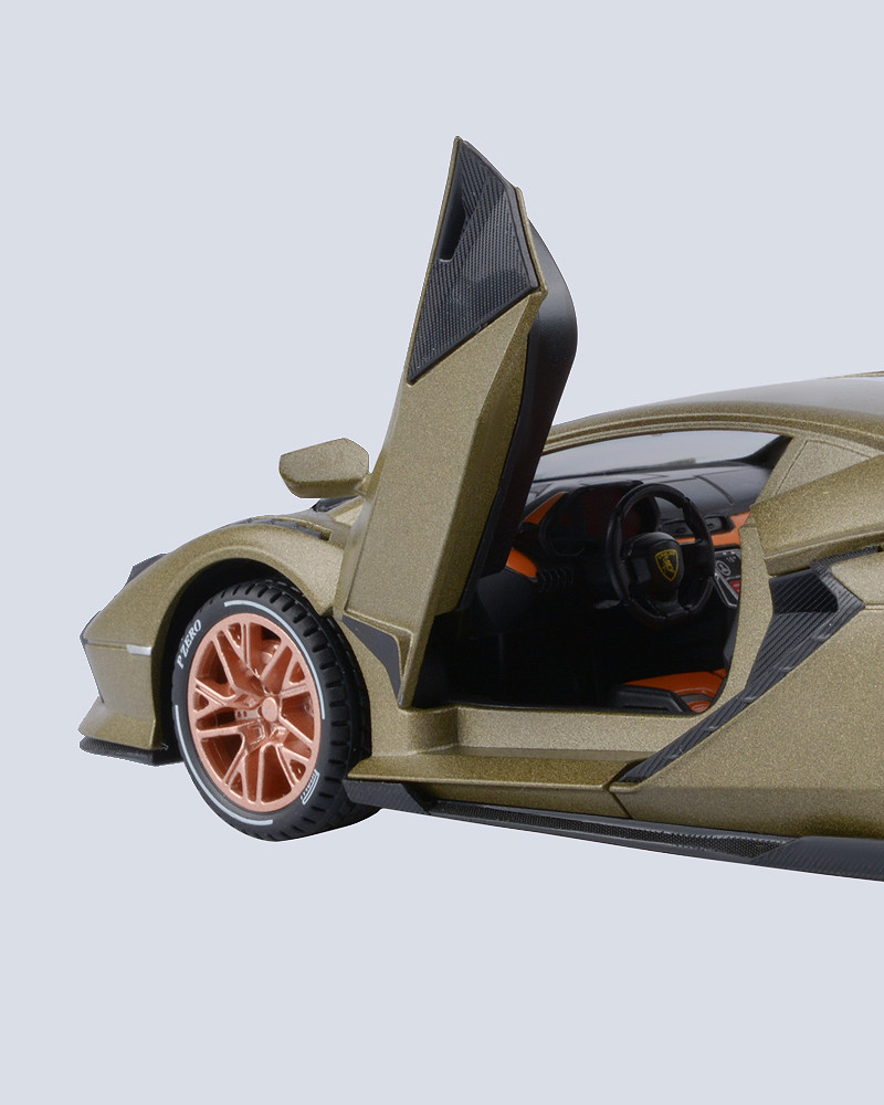 Коллекционная модель автомобиля Lamborghini (зеленый) - фото 4 - id-p216582315