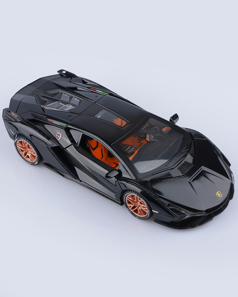 Коллекционная модель автомобиля Lamborghini (черный) - фото 2 - id-p216582317