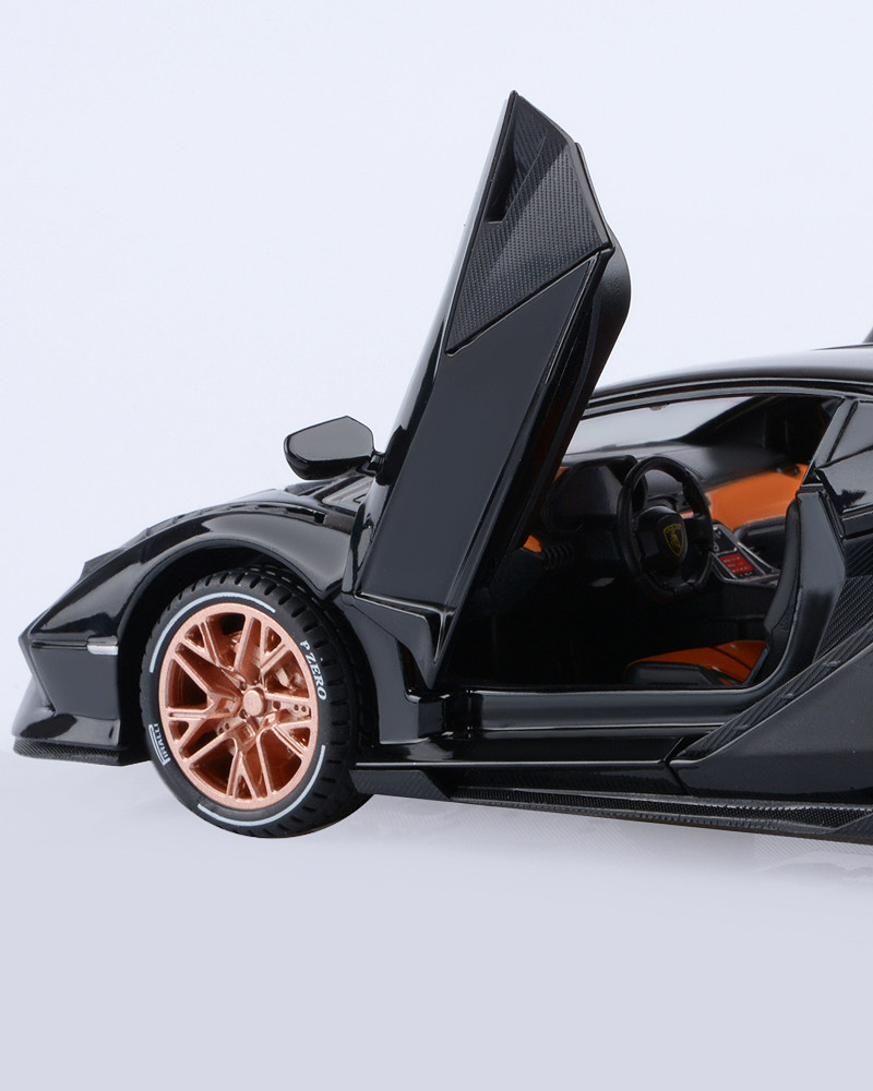 Коллекционная модель автомобиля Lamborghini (черный) - фото 4 - id-p216582317