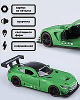 Коллекционная модель автомобиля Mersedes-Bens AMG GT (зеленый)