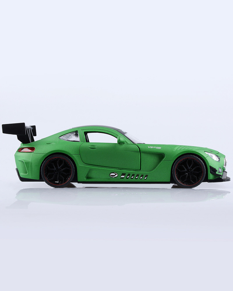 Коллекционная модель автомобиля Mersedes-Bens AMG GT (зеленый) - фото 2 - id-p216582318