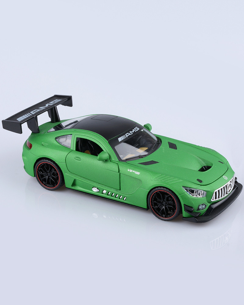 Коллекционная модель автомобиля Mersedes-Bens AMG GT (зеленый) - фото 3 - id-p216582318