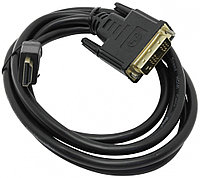 Кабель Cablexpert CC-HDMI-DVI-6 1.8м, HDMI (M) - DVI-D Singl Link (M)