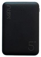 Портативное зарядное устройство MIRU LP-3007 5000mAh (черный)
