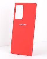 Силиконовый чехол для Samsung Galaxy Note 20 Ultra (красный)