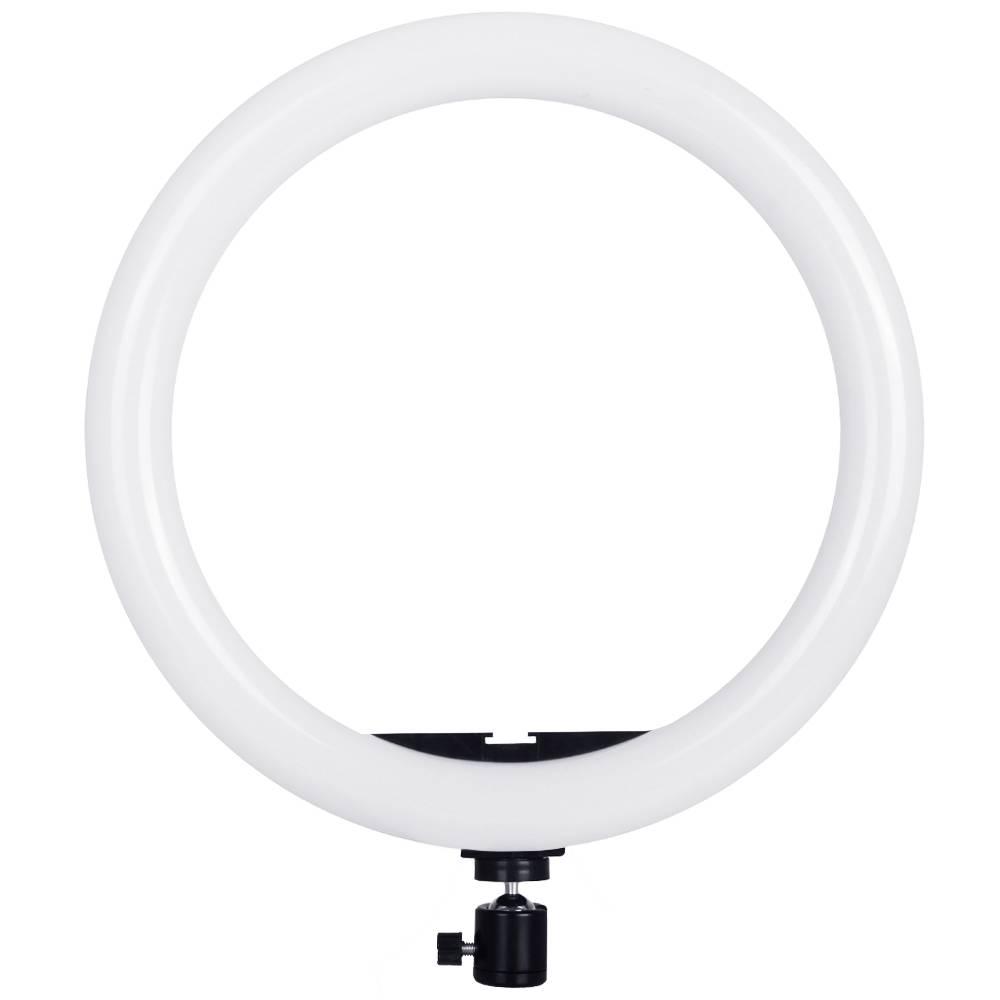 Кольцевая лампа Ring Fill Light MJ-33 RGB 32 см, штатив 2.2м, пульт на шнуре, крепление - фото 1 - id-p216580491